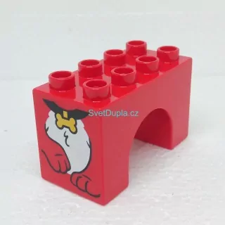 Lego® Duplo® Kostka potisk tělo psa