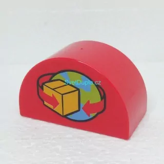 Lego® Duplo® Kostka potisk balík, globus