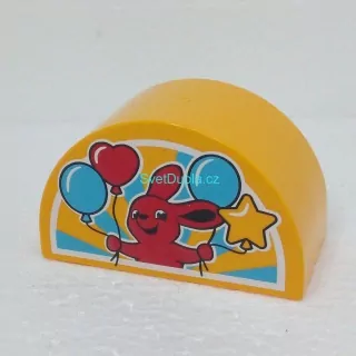 Lego® Duplo® Kostka potisk králík s balonky