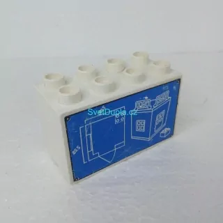 Lego® Duplo® Kostka potisk plán domu