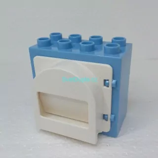 Lego® Duplo® Okno, trouba, schránka světle modrá