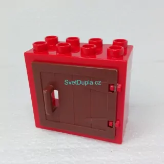 Lego® Duplo® Okno kurník červené
