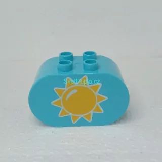 Lego® Duplo® Kostka potisk den, noc (oboustranná)