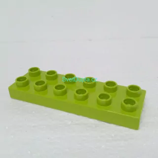 Lego® Duplo® Podložka 2x6 limetka