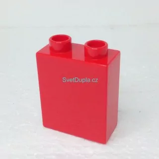 Lego® Duplo® Kostka 1x2x2 Červená