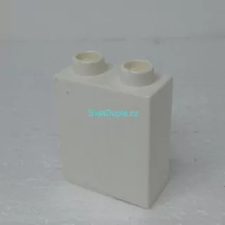 Lego® Duplo® Kostka 1x2x2 Bílá