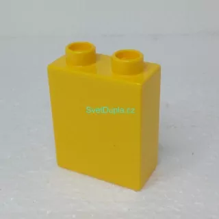 Lego® Duplo® Kostka 1x2x2 Žlutá