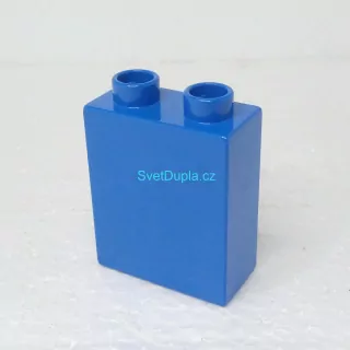 Lego® Duplo® Kostka 1x2x2 Tmavě modrá