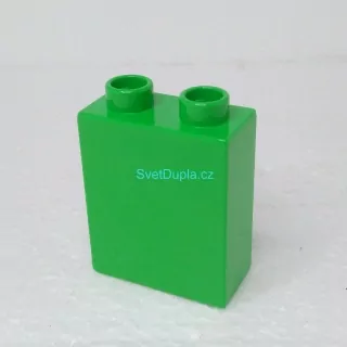 Lego® Duplo® Kostka 1x2x2 Zelená