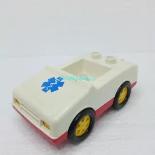 Lego® Duplo® Záchranka auto bílé