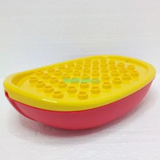 Lego® Duplo® Trup lodi 7x12 červenožlutý