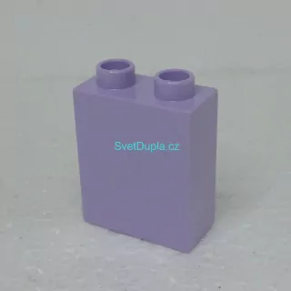 Lego® Duplo® Kostka 1x2x2 Světle fialová