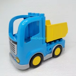 Lego® Duplo® Nákladní auto modré, žlutá korba výklopná