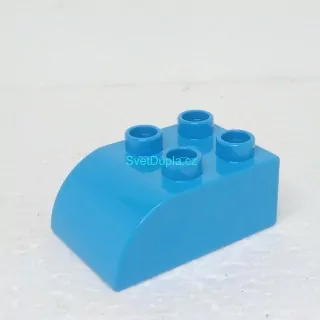 Lego® Duplo® Kostka 2x3 oblá modrá