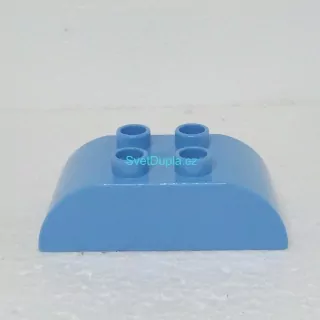 Lego® Duplo® Kostka 2x4 oblá světle modrá