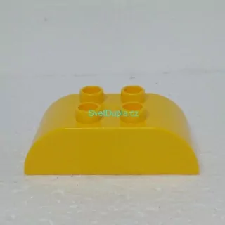 Lego® Duplo® Kostka 2x4 oblá žlutá