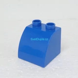 Lego® Duplo® Kostka 2x2 oblá tmavě modrá kulatá