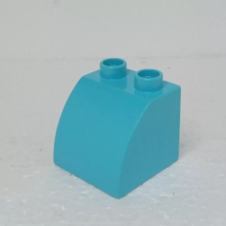 Lego® Duplo® Kostka 2x2 oblá tyrkysová kulatá