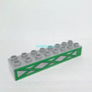 Lego® Duplo® Kostka 2x8 potisk traverza