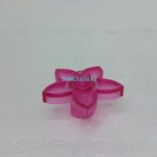 Lego® Duplo® Kytka růžová průhledná