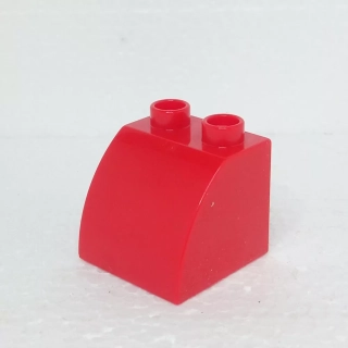 Lego® Duplo® Kostka 2x2 oblá červená kulatá