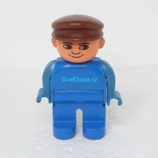 Lego® Duplo® Panáček Muž Hnědá čepice
