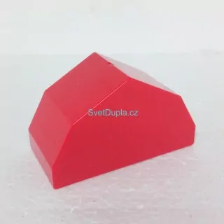 Lego® Duplo® Kostka 2x4x2 špičatá červená