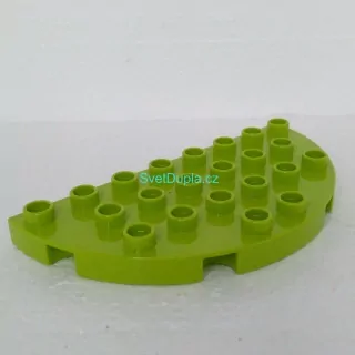 Lego® Duplo® Podložka 4x8 světle zelená oblá