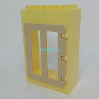 Lego® Duplo® Dveře světle žluté, Francouzské okno