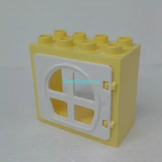 Lego® Duplo® Okno námořnické světle žluté