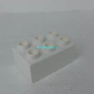 Lego® Duplo® Kostka 2x3 bílá