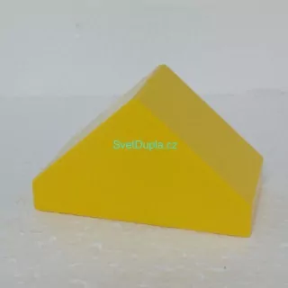 Lego® Duplo® Kostka 2x4x2 špičatá žlutá