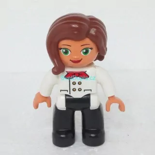 Lego® Duplo® Panáček Žena hnědé vlasy