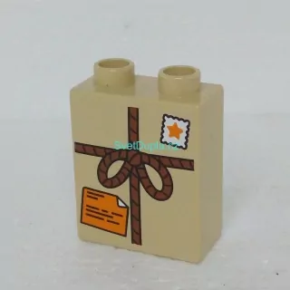 Lego® Duplo® Kostka 1x2x2 potisk balíček typ 2