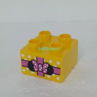 Lego® Duplo® Kostka 2x2 potisk dáreček