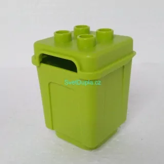Lego® Duplo® Popelnice zelená