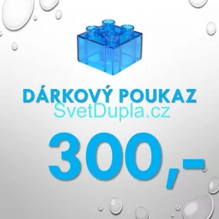 Dárkový poukaz 300 Kč