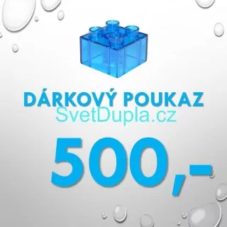 Dárkový poukaz 500 Kč