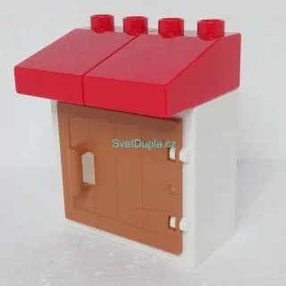 Lego® Duplo® Okno kurník bílé