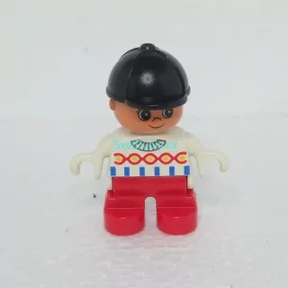Lego® Duplo® Panáček Dítě Holčička jezdecká helma