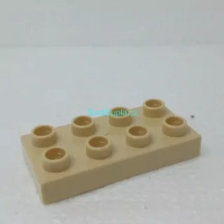 Lego® Duplo® Podložka 2x4 béžová