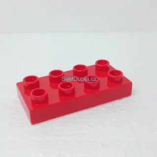 Lego® Duplo® Podložka 2x4 červená