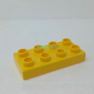 Lego® Duplo® Podložka 2x4 žlutá