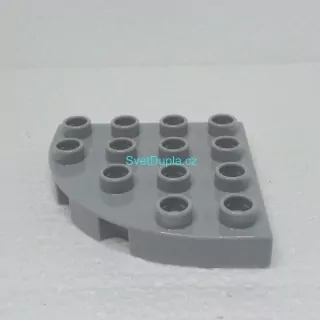 Lego® Duplo® Podložka 4x4 šedá oblá