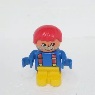 Lego® Duplo® Panáček Dítě Miminko červené vlasy