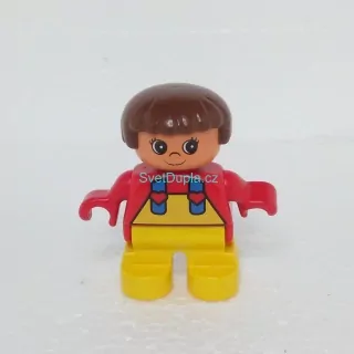 Lego® Duplo® Panáček Dítě Holčička hnědé vlasy