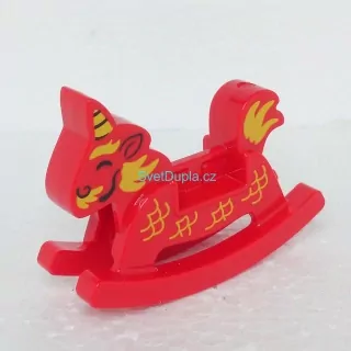 Lego® Duplo® Houpací kůň červený