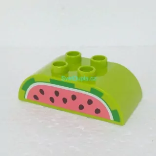 Lego® Duplo® Kostka potisk meloun vrchní část