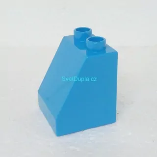 Lego® Duplo® Kostka 2x2x2 zkosená modrá