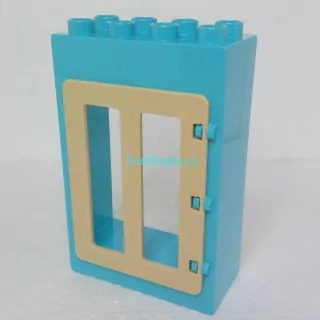 Lego® Duplo® Dveře modré, Francouzské okno